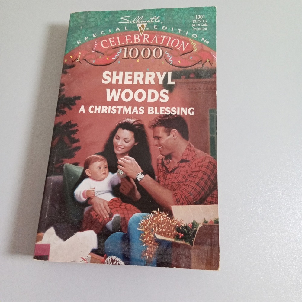 Sherryl Woods A Christmas Blessing Silhouette Special Edition 1000 Romance Book
